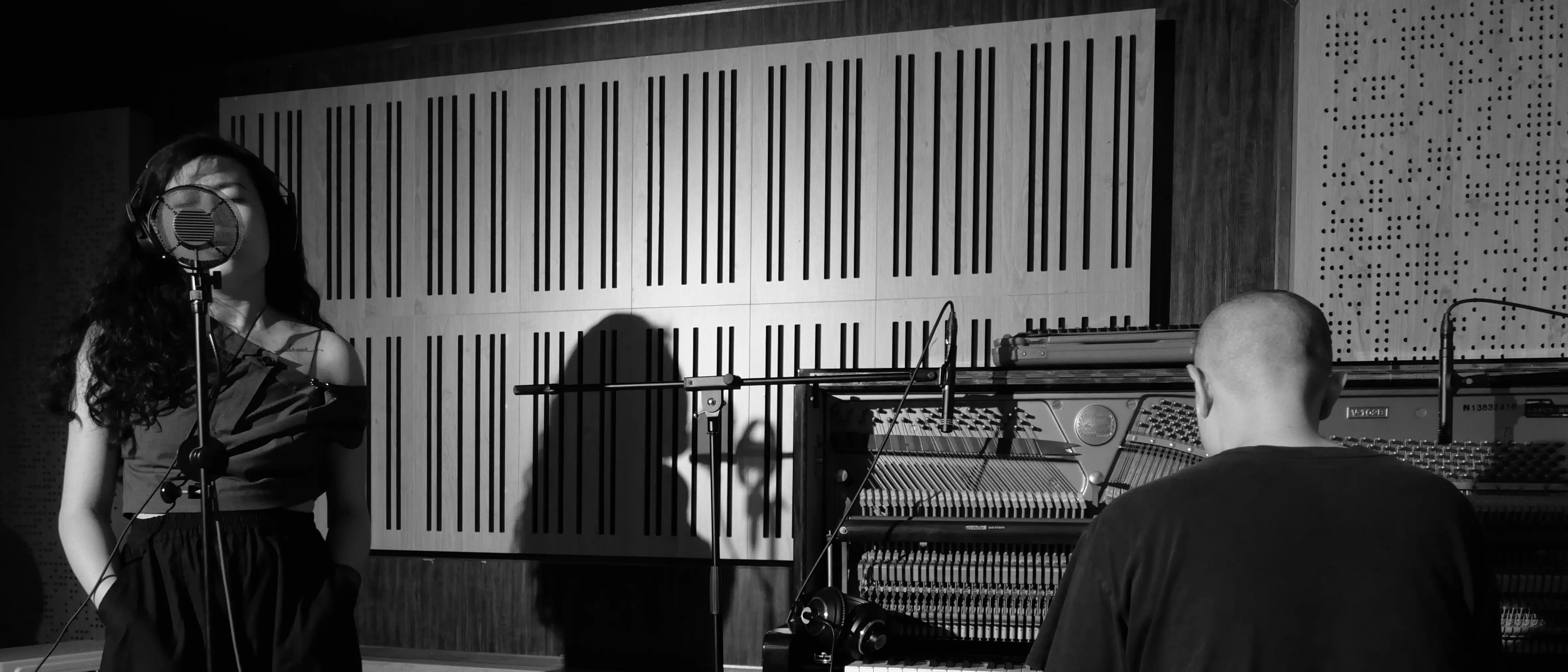 Image of a Vocalist and a Pianist in a Musical duo